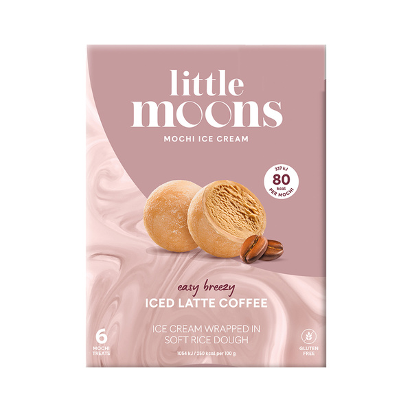 MOCHI LATTE COFFEE ICE CREAM  6PCS