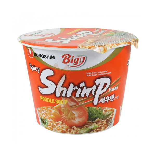 SHRIMP FLAVOR INSTANT NOODLE BIG BOWL