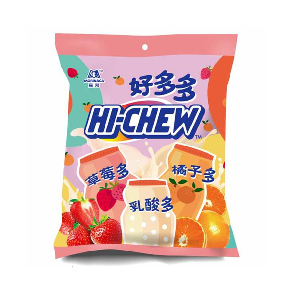 chewy candy assorted flavor 110gr
