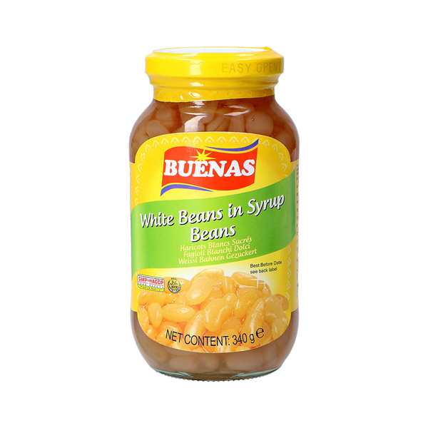 white beans in syrup 340gr
