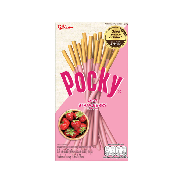 strawberry biscuit stick 43gr