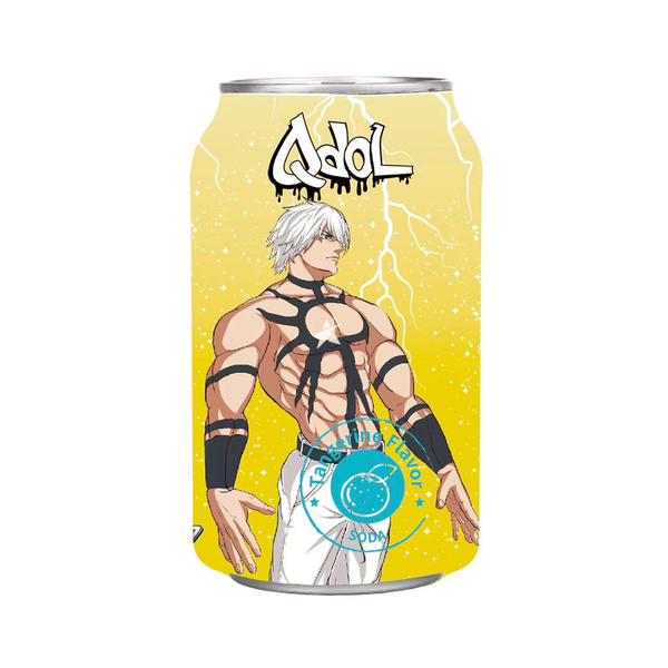 soda drink orochi, tangerine flavor 330gr/330ml