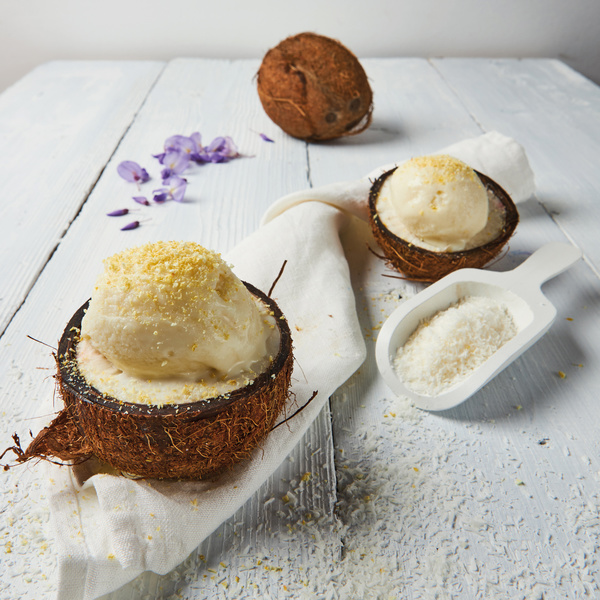 Coconut Ice Cream with Yuzu