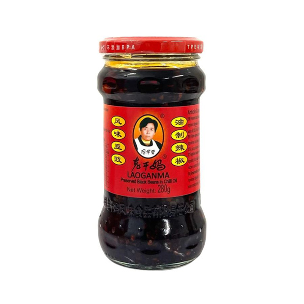 black beans in chili oil 280gr