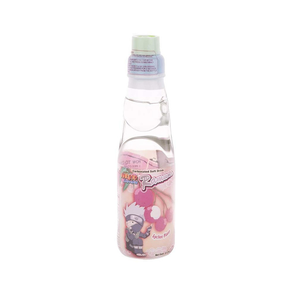 LYCHEE FLAVOR RAMUNE DRINK  KAKASHI 200gr/200ml