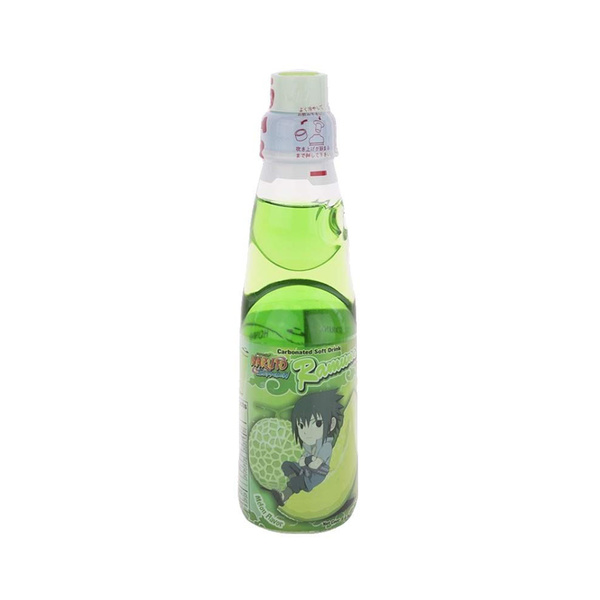 MELON FLAVOR RAMUNE DRINK  SASUKE 200gr/200ml