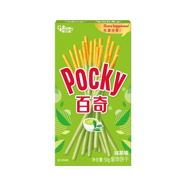 GREEN TEA FLAVOR BISCUIT STICK 55gr