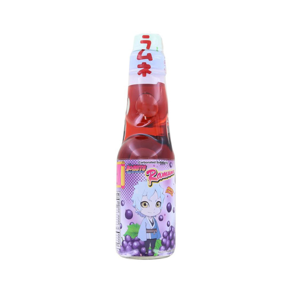 grape flavor ramune drink 200gr/200ml