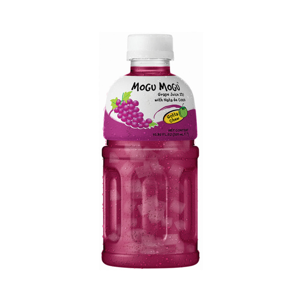 grape flavored drink with nata de coco 320gr/320ml