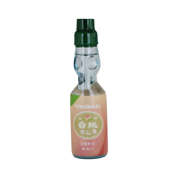 white peach flavor ramune drink 200gr/200ml