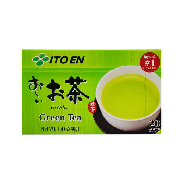 green tea  teabag in sachets 2gx20 40gr