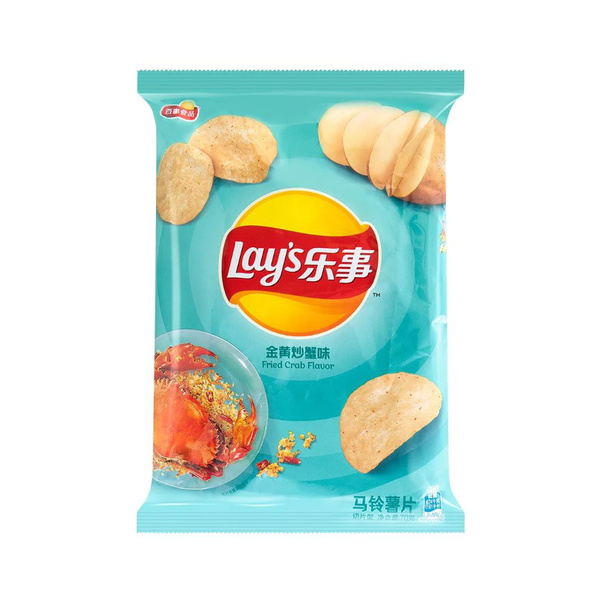 CHIPS FRIED CRAB FLAVOR 70gr