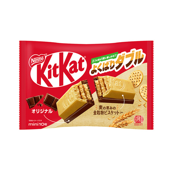 KITKAT WAFER BAR WITH WHOLE WHEAT FLOUR 116gr