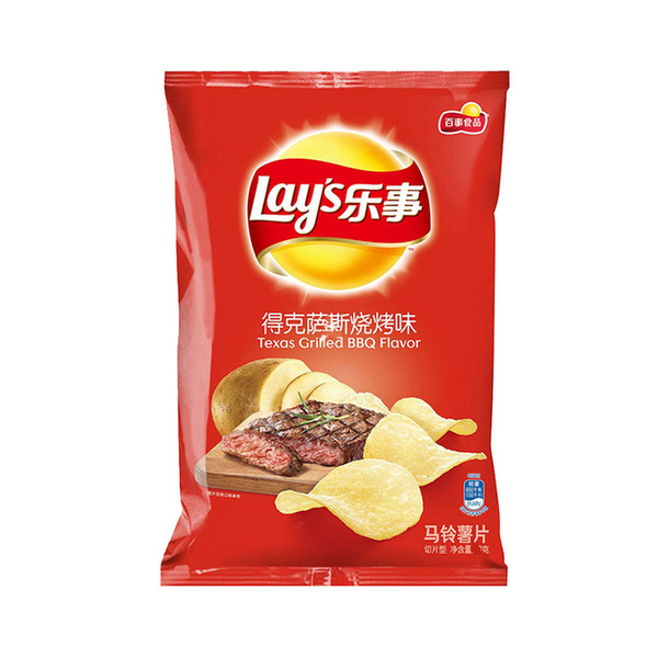 CHIPS TEXAS GRILLED BBQ FLAVOR 70gr
