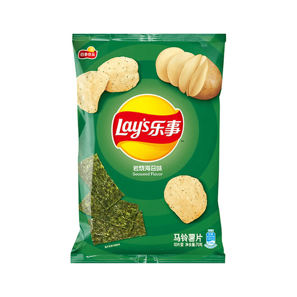 chips seaweed flavor 70gr