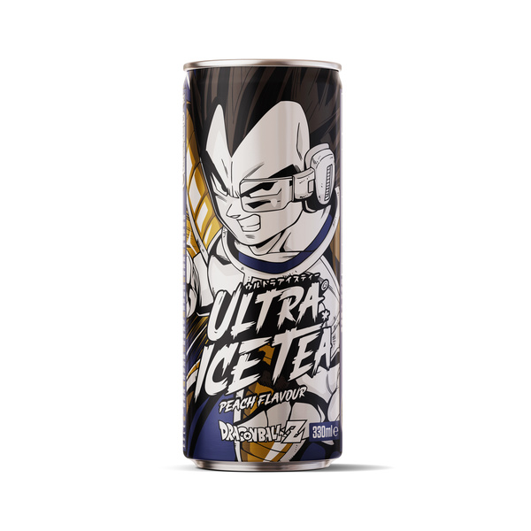 ULTRA ICE TEA DRAGON BALL, TEA/PEACH, VEGETA 330gr/330ml