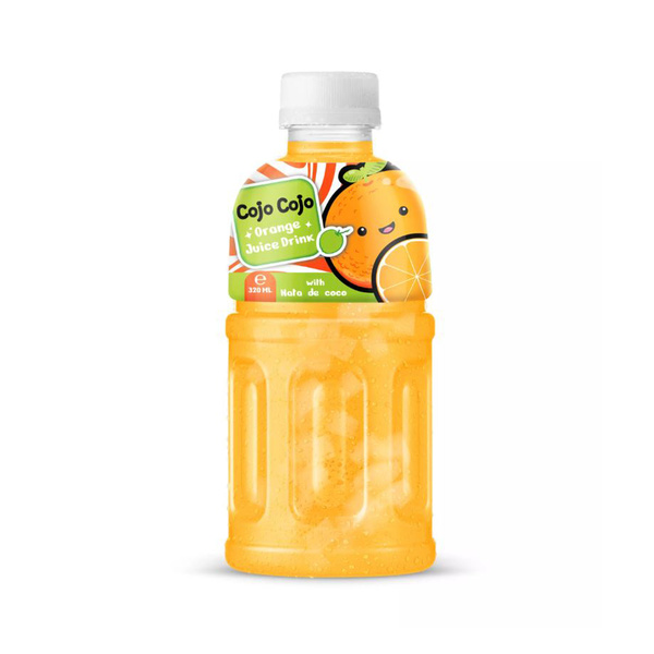 orange drink with nata de coco 320gr/320ml