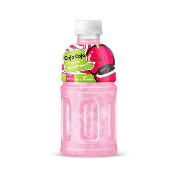 lychee drink with nata de coco 320gr/320ml