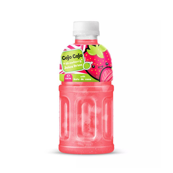 STRAWBERRY DRINK WITH NATA DE COCO 320gr/320ml