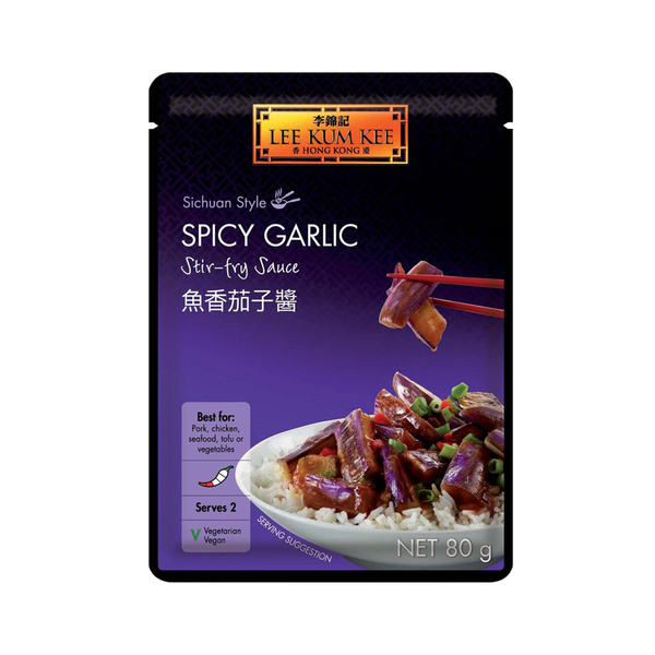 SPICY GARLIC SAUCE STIR-FRY