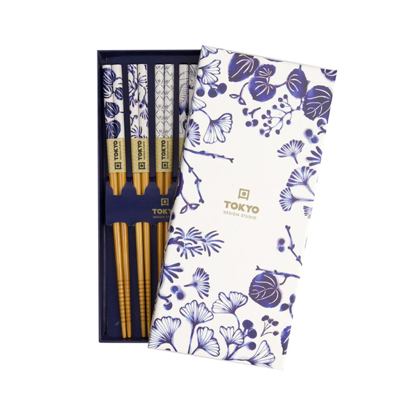 CHOPSTICK FLORA JAPONICA GIFTSET/5