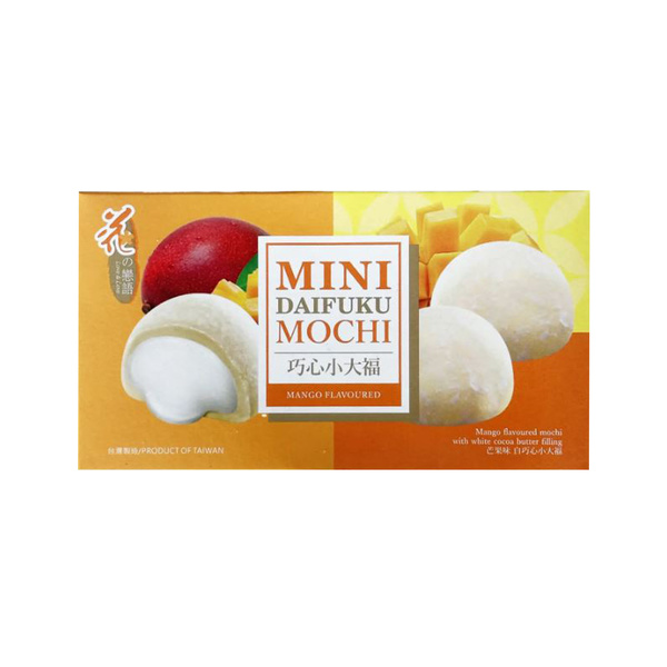 mango flavour mini mochi daifuku 80gr