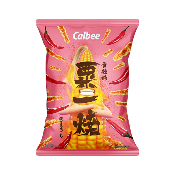 corn sticks hot & spicy 80gr