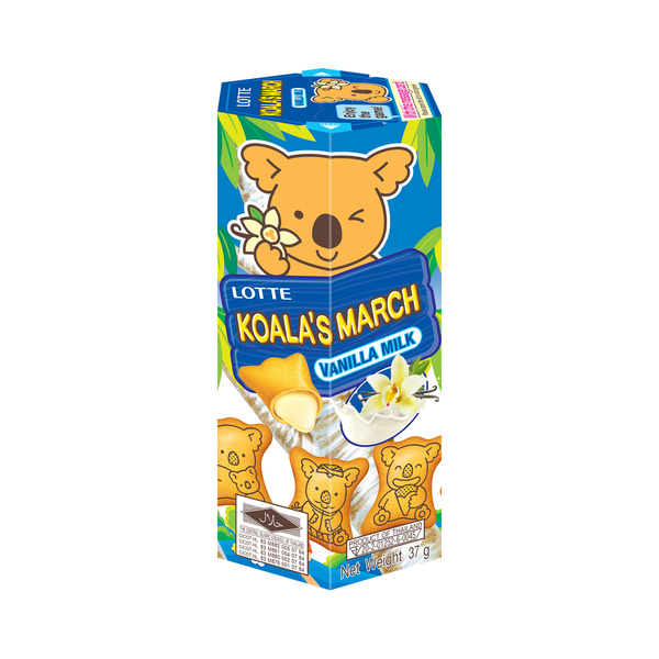 KOALA''S MARCH VANILIA MILK BISCUIT 37gr