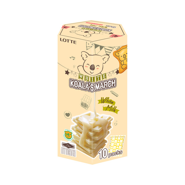 koala''s march white milk biscuit family pack 195gr