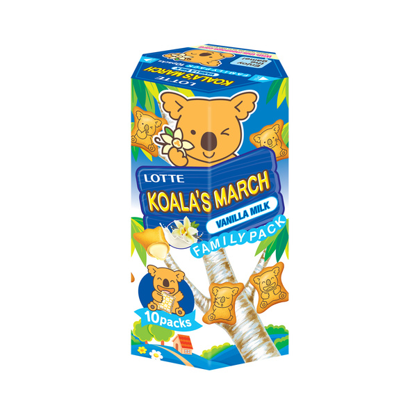 koala''s march vanilla milk biscuit family pack 195gr