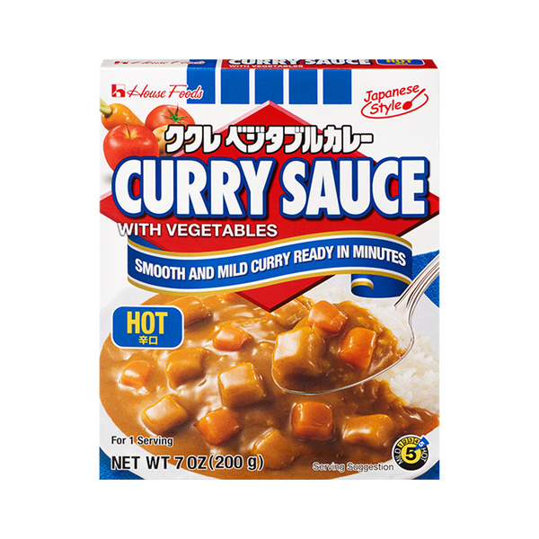 CURRY HOT SAUCE WITH VEGETABLES