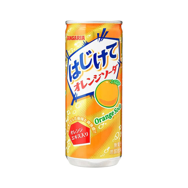 HAJIKETE ORANGE SODA DRINK 250gr