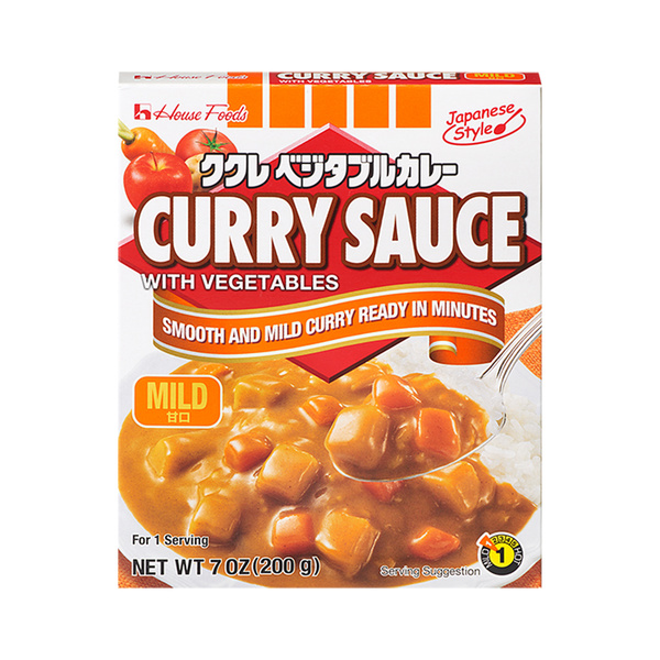 curry mild sauce with vegetables 200gr