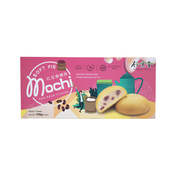 mochi soft pie red bean biscuit 120gr