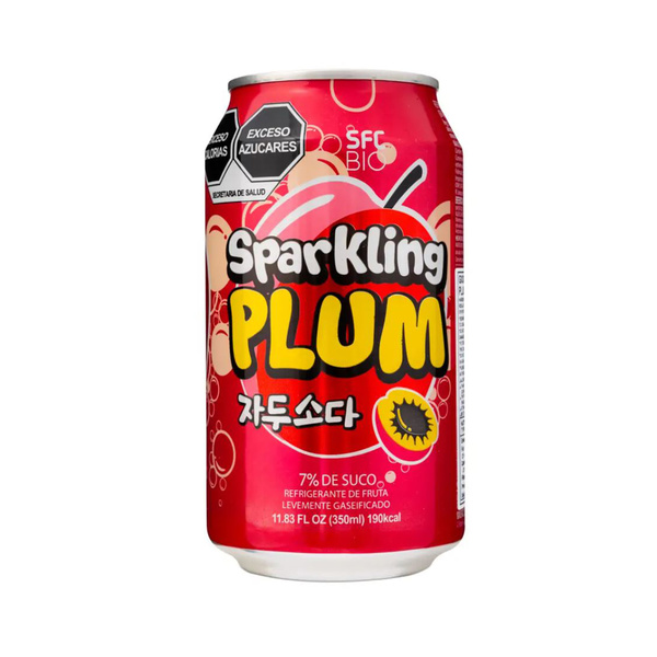 plum soda drink 350gr/350ml