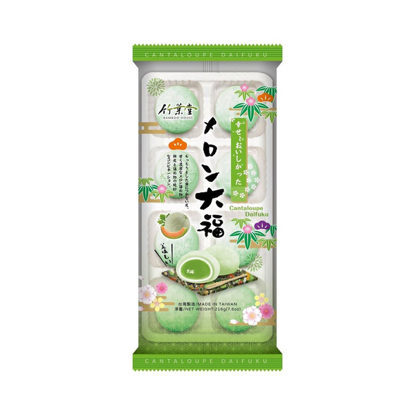 marshmallow cantaloupe mochi 216gr