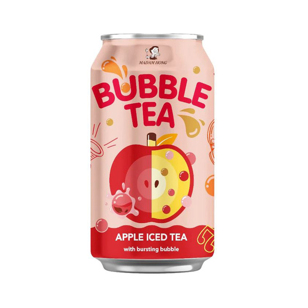 iced tea bursting bubble apple 320gr/320ml
