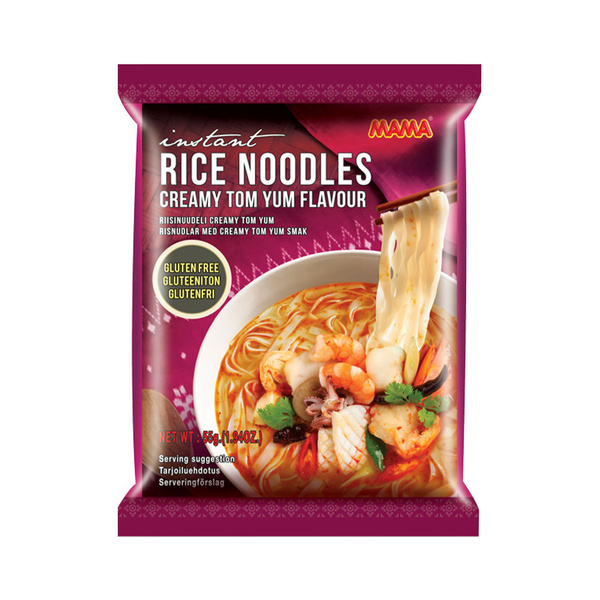 instant rice noodles creamy tom yum flavor 55gr