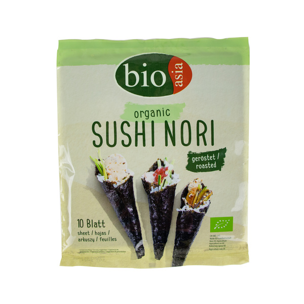 nori seaweed dried, organic, roasted 25gr