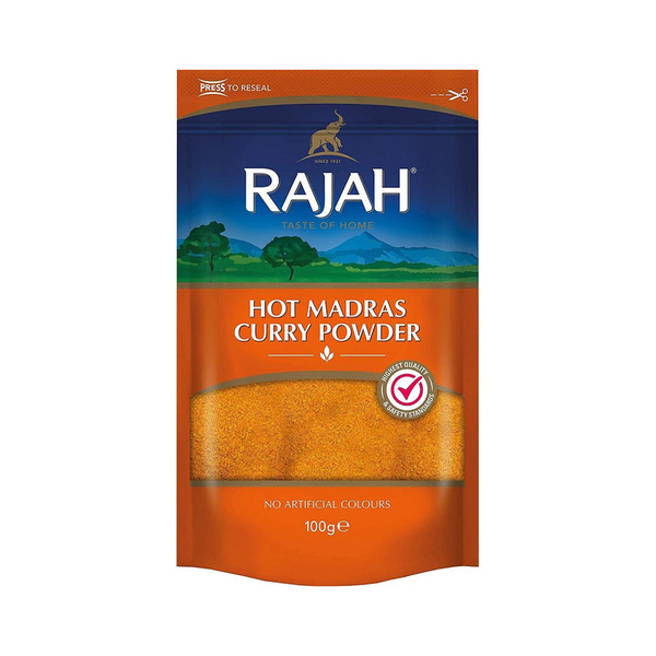 CURRY POWDER HOT MADRAS 100gr