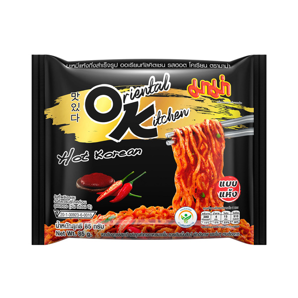 instant noodle hot korean flavor 85gr