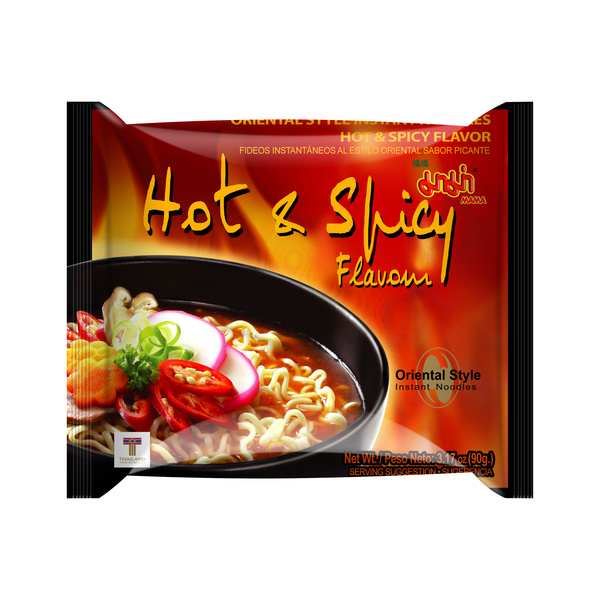 instant noodle hot & spicy flavor 90gr