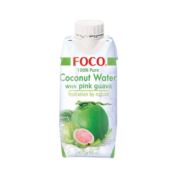 coconut water with pink guava 330gr/330ml