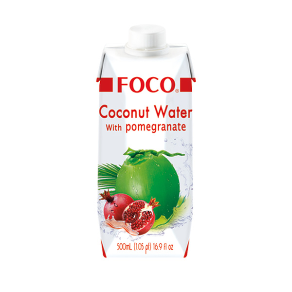 coconut water with pomegranate 330gr/330ml