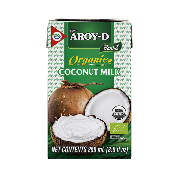 coconut milk organic 250gr/250ml