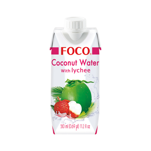 coconut water with lychee 330gr/330ml