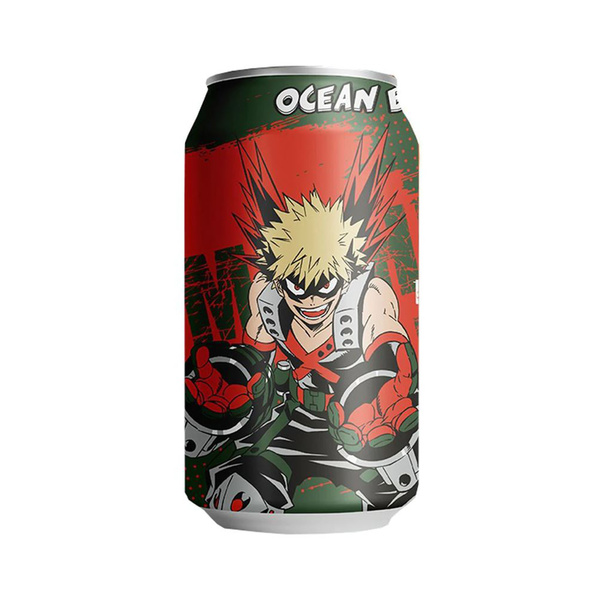 MY HERO ACADEMIA KATSUKI BAKUGO SPARKLING DRINK RED GRAPE FLAVOR 330gr/330ml