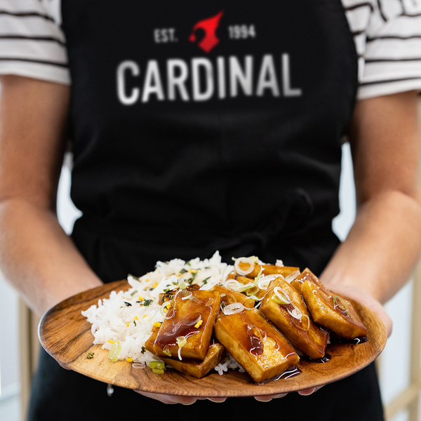 Pan Fried Tofu with Unagi Sauce
