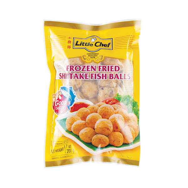 FISH BALLS FRIED SHIITAKE
