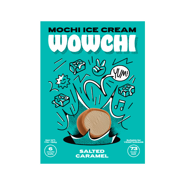 mochi ice cream salted caramel 174gr